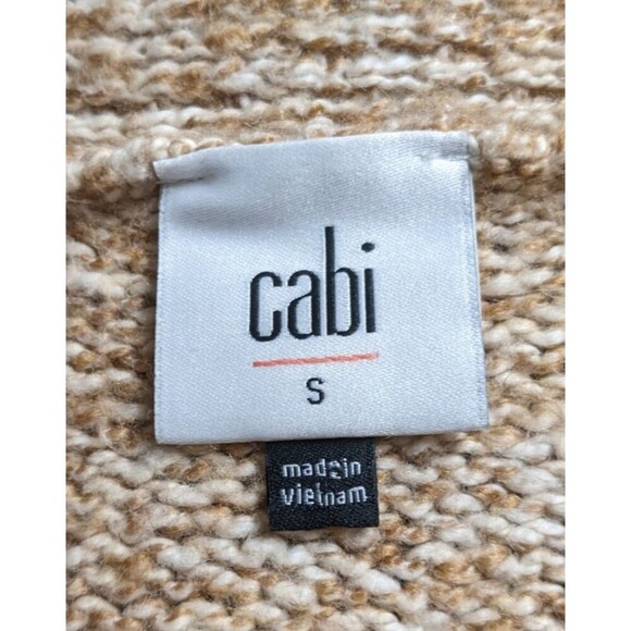 Women's Cabi # 3886 Tilt Cardigan Snap Front Diagonal Color Block Size Small - Picture 12 of 12